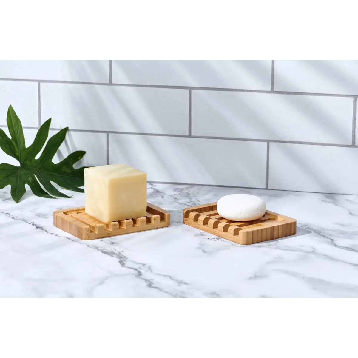 Bamboo Soap Dish - Self-Draining - Desesh