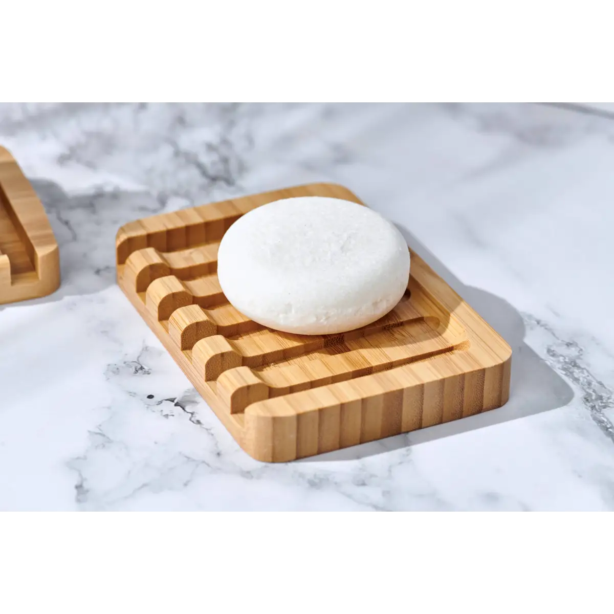 Bamboo Soap Dish - Self-Draining - Desesh
