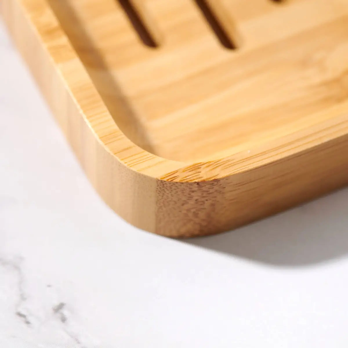 Bamboo Soap Dish - Rectangle - Eco-Friendly - Desesh
