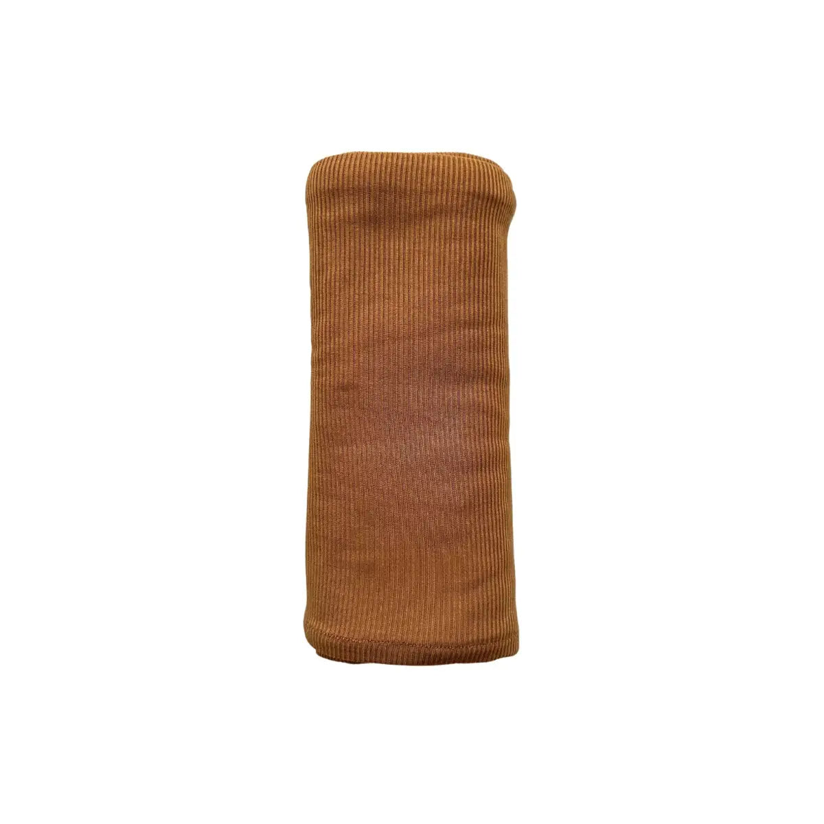 Bamboo Stretch Swaddle - Caramel Ribbed - Harp Angel Boutique