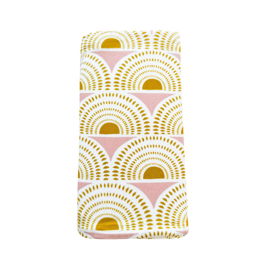 Bamboo Stretch Swaddle - Vintage Sunshine - Harp Angel Boutique