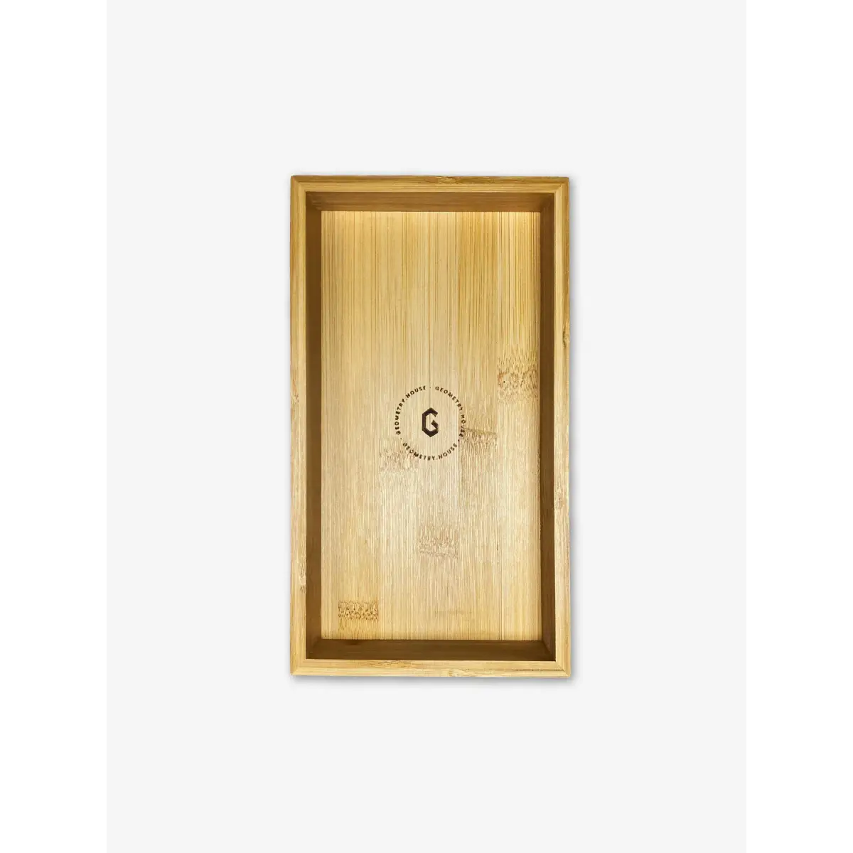 Bamboo Tray - Not Paper Towels Storage - Geometry