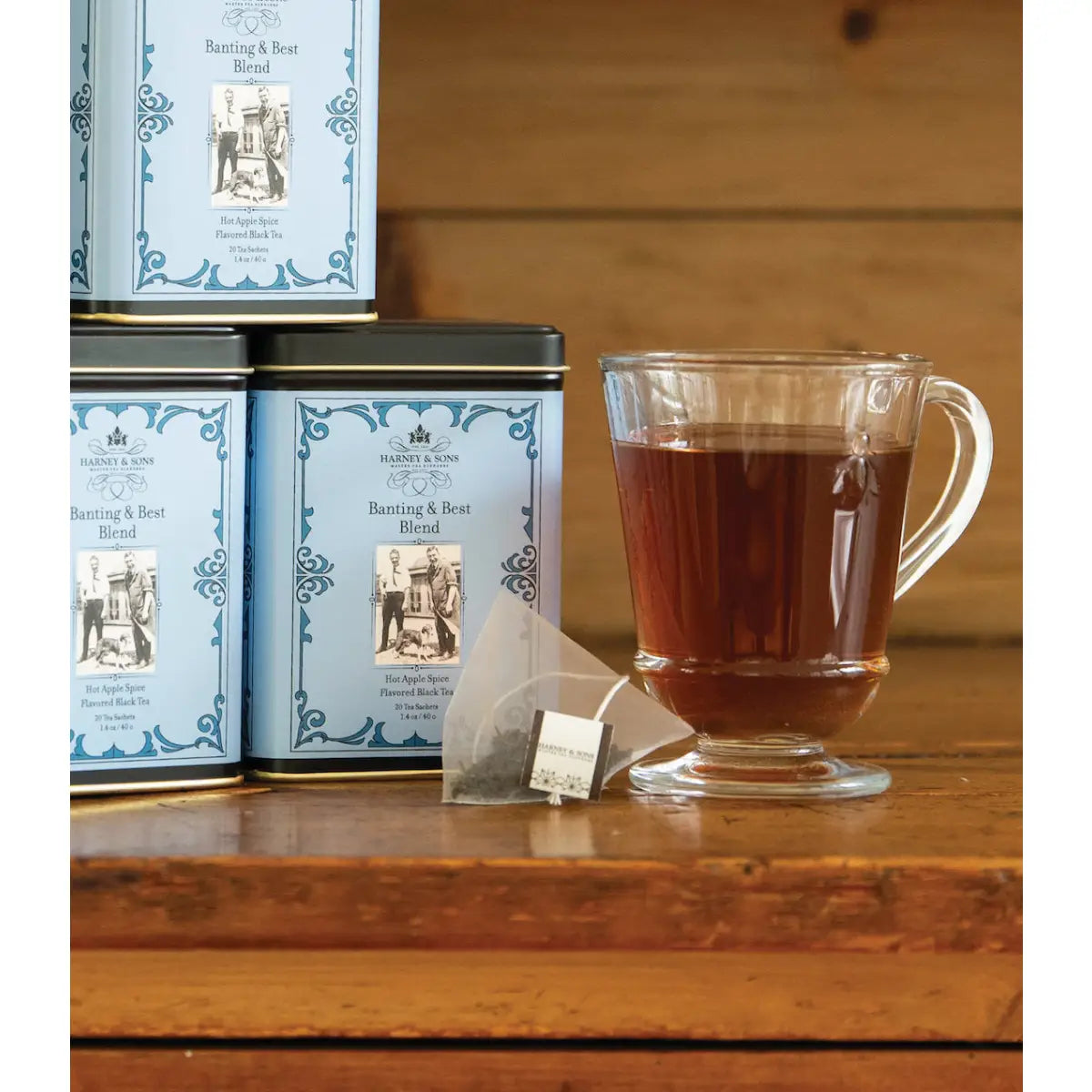 Banting & Best Blend Tea - Tin of 20 Sachets - Sachets / Tin of 20 Sachets - Harney & Sons Fine Teas