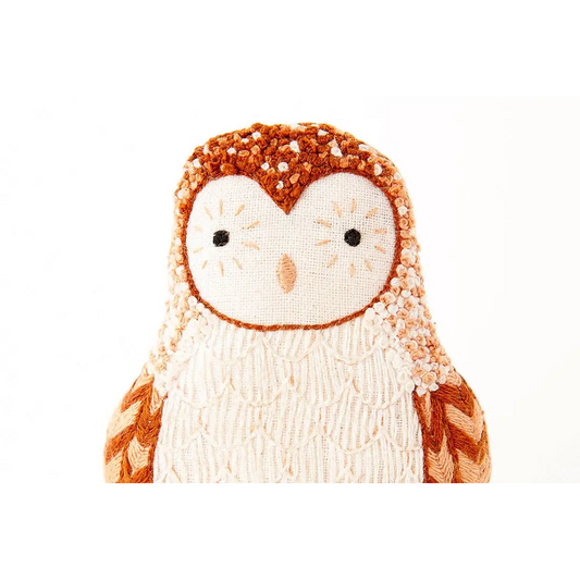 Barn Owl - Embroidery Kit - Kiriki Press