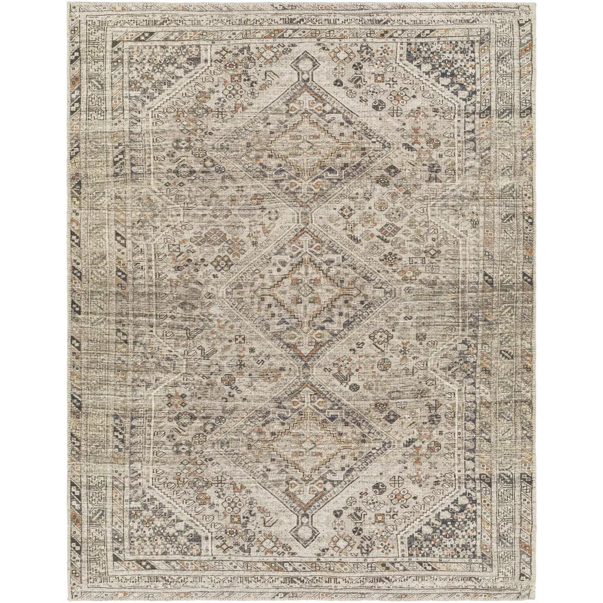 Barny Beige Washable Area Rug - Boutique Rugs