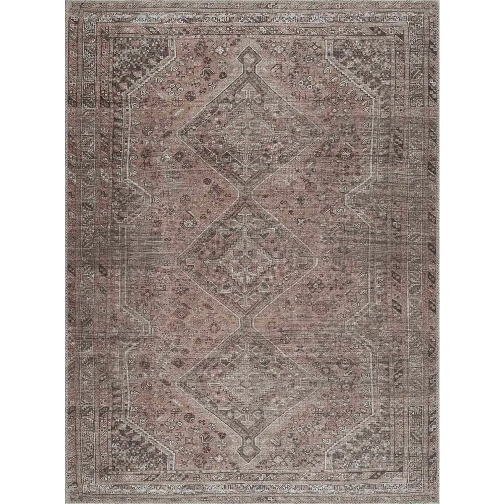 Barny Brown Washable Rug - 5’3’’ x 7’3’’ Rectangle - Boutique Rugs