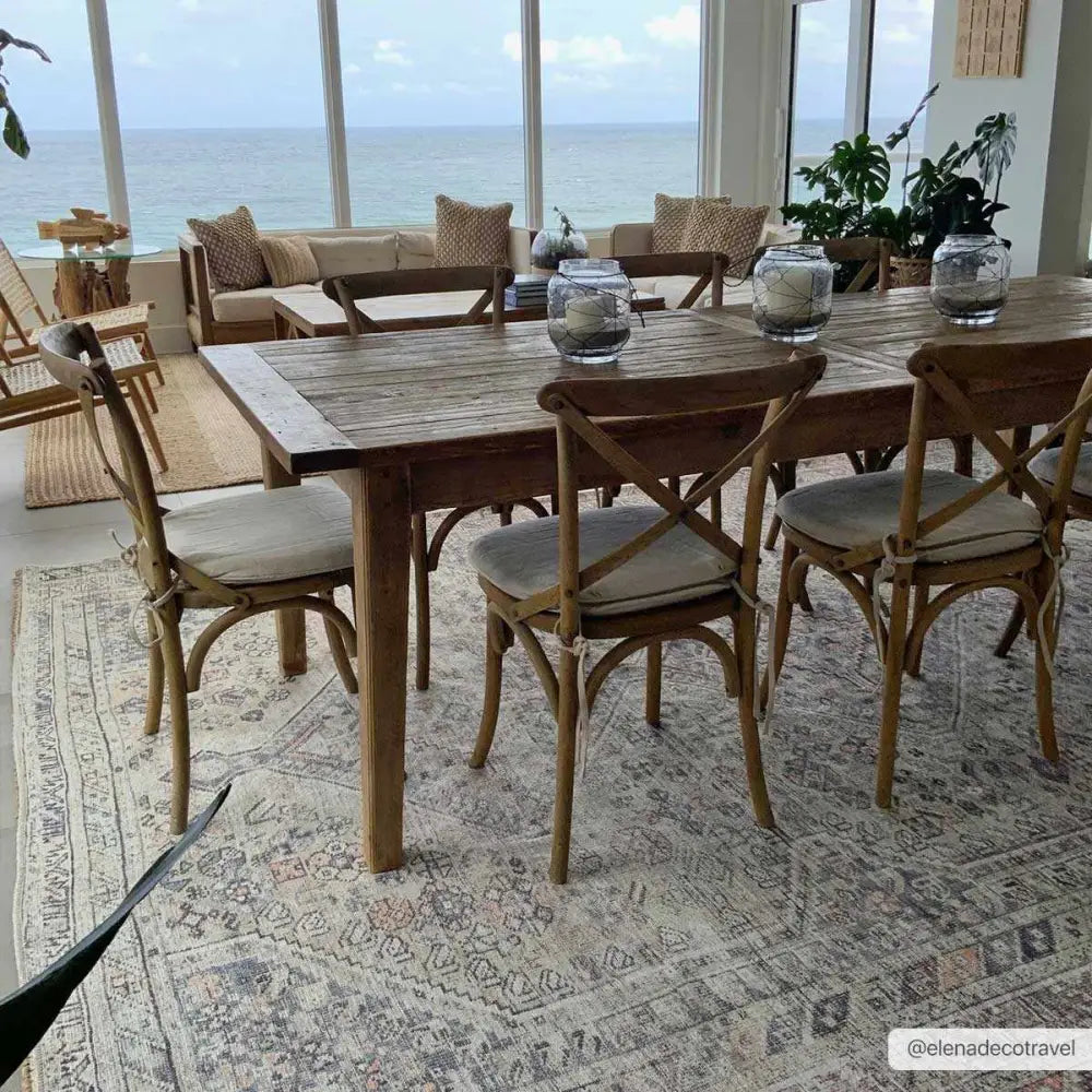 Barny Tan Washable Rug - 8’10’’ x 12’ Rectangle - Boutique Rugs