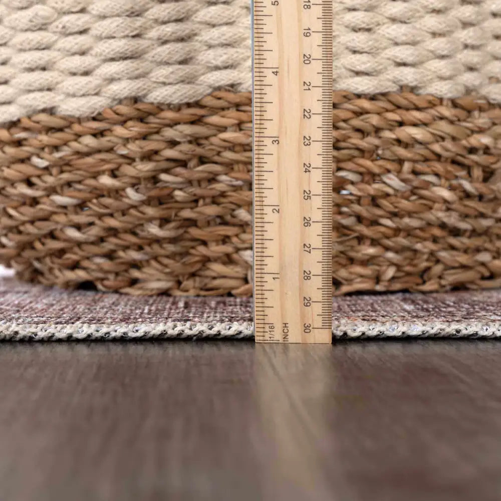 Barny Tan Washable Rug - Boutique Rugs