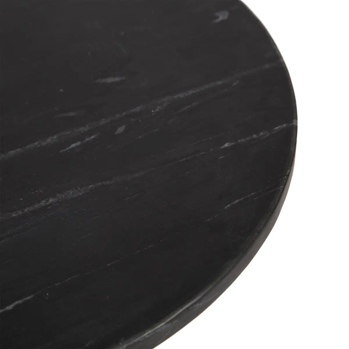 Baronet Round Marble Tulip Table or Plant Stand - kateandlaurel