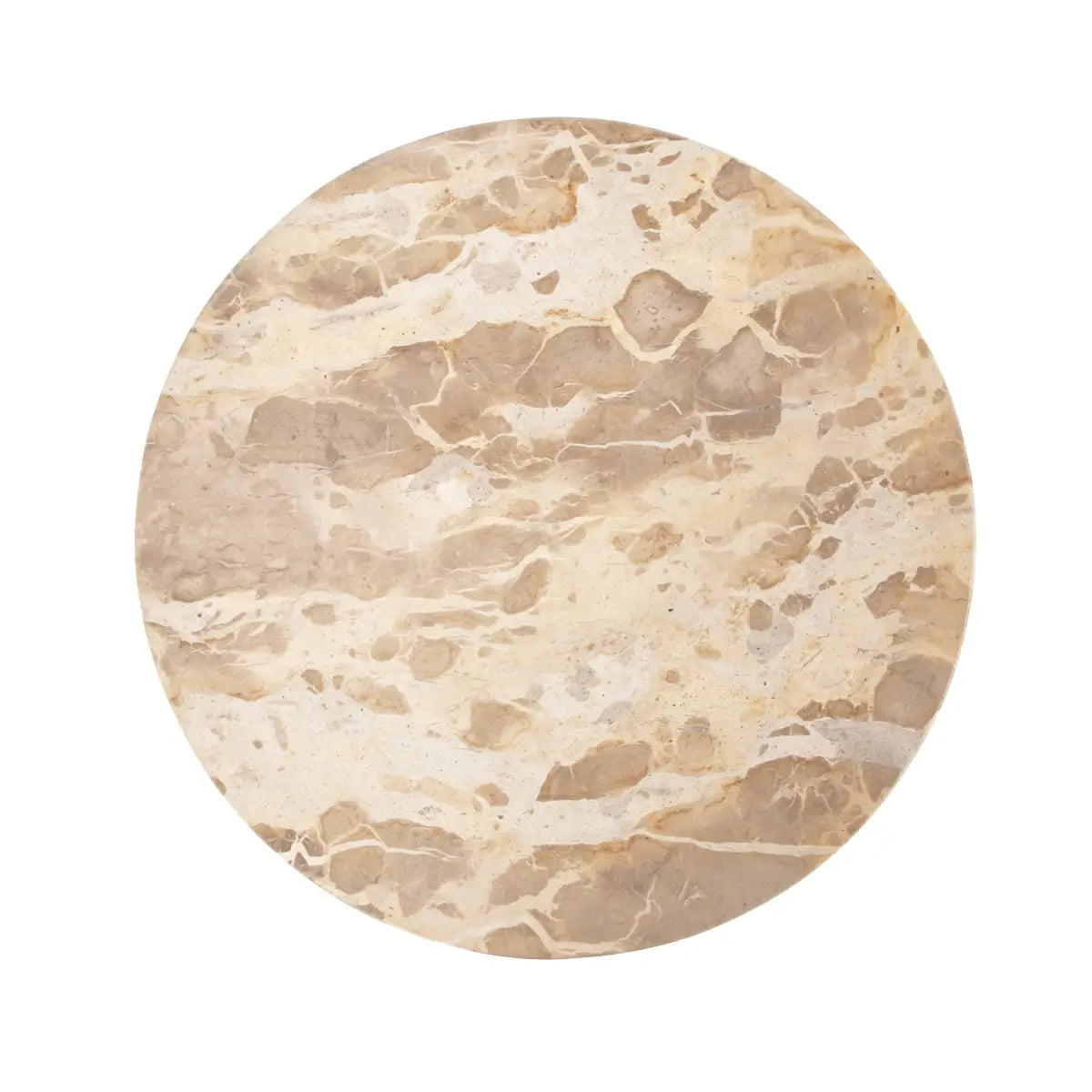Baronet Round Marble Tulip Table or Plant Stand - kateandlaurel