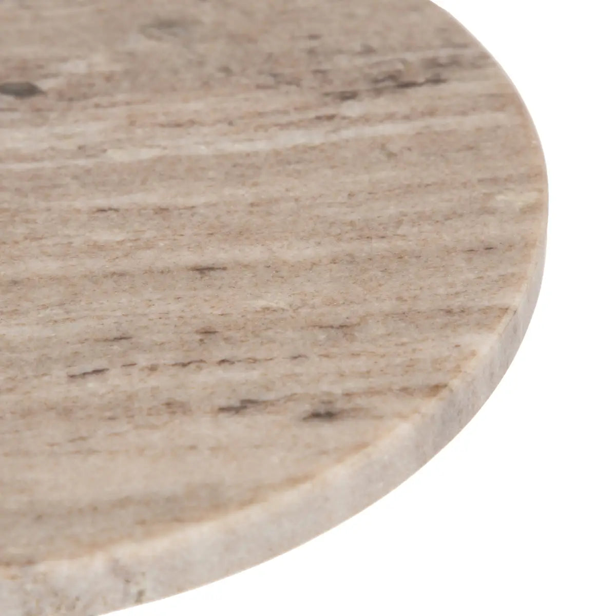 Baronet Round Marble Tulip Table or Plant Stand - kateandlaurel
