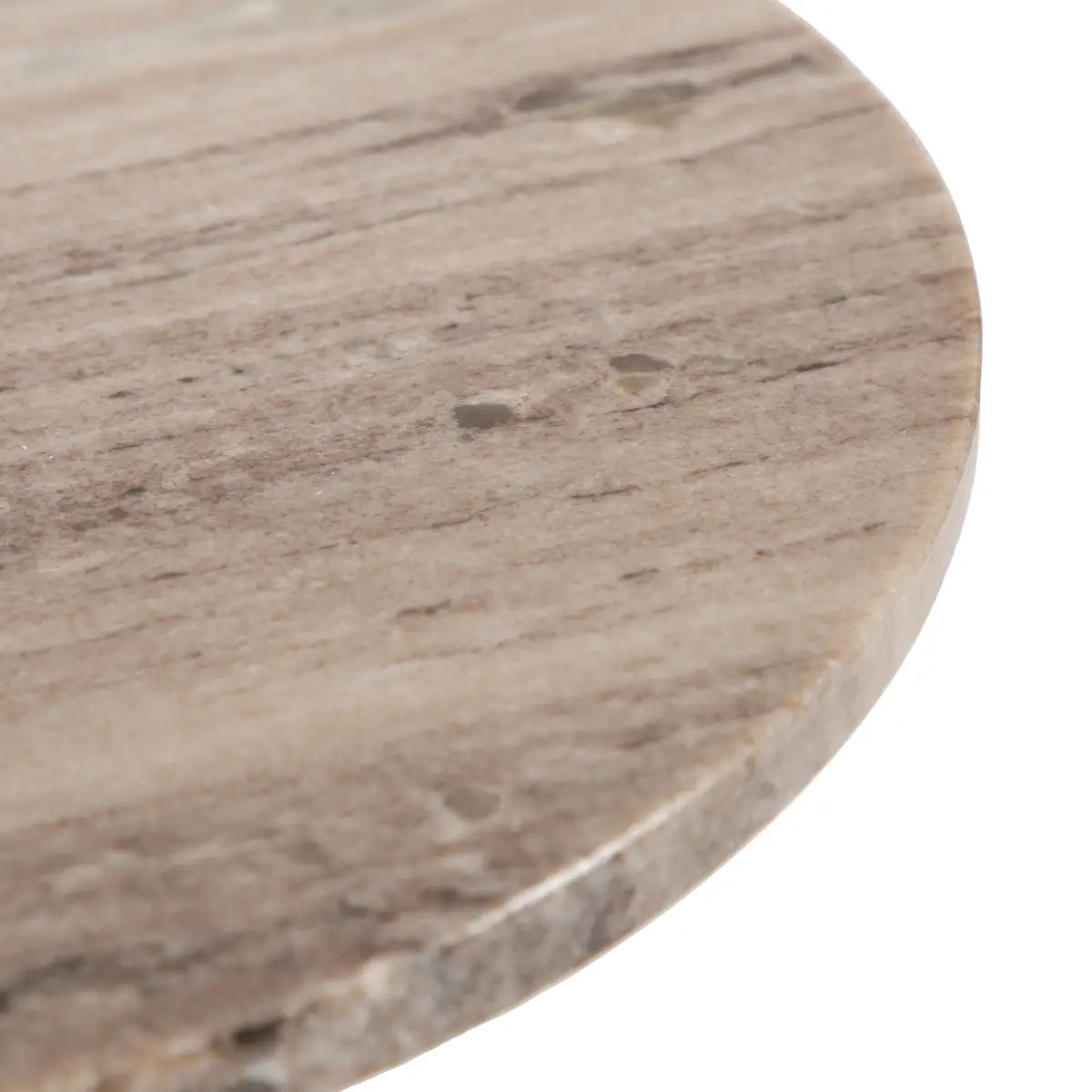 Baronet Round Marble Tulip Table or Plant Stand - kateandlaurel