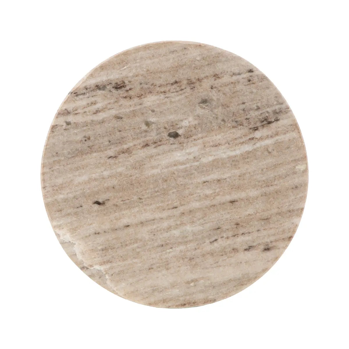 Baronet Round Marble Tulip Table or Plant Stand - kateandlaurel
