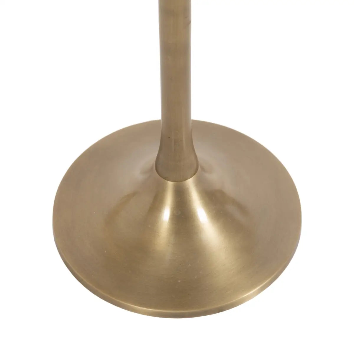 Baronet Round Marble Tulip Table or Plant Stand - kateandlaurel