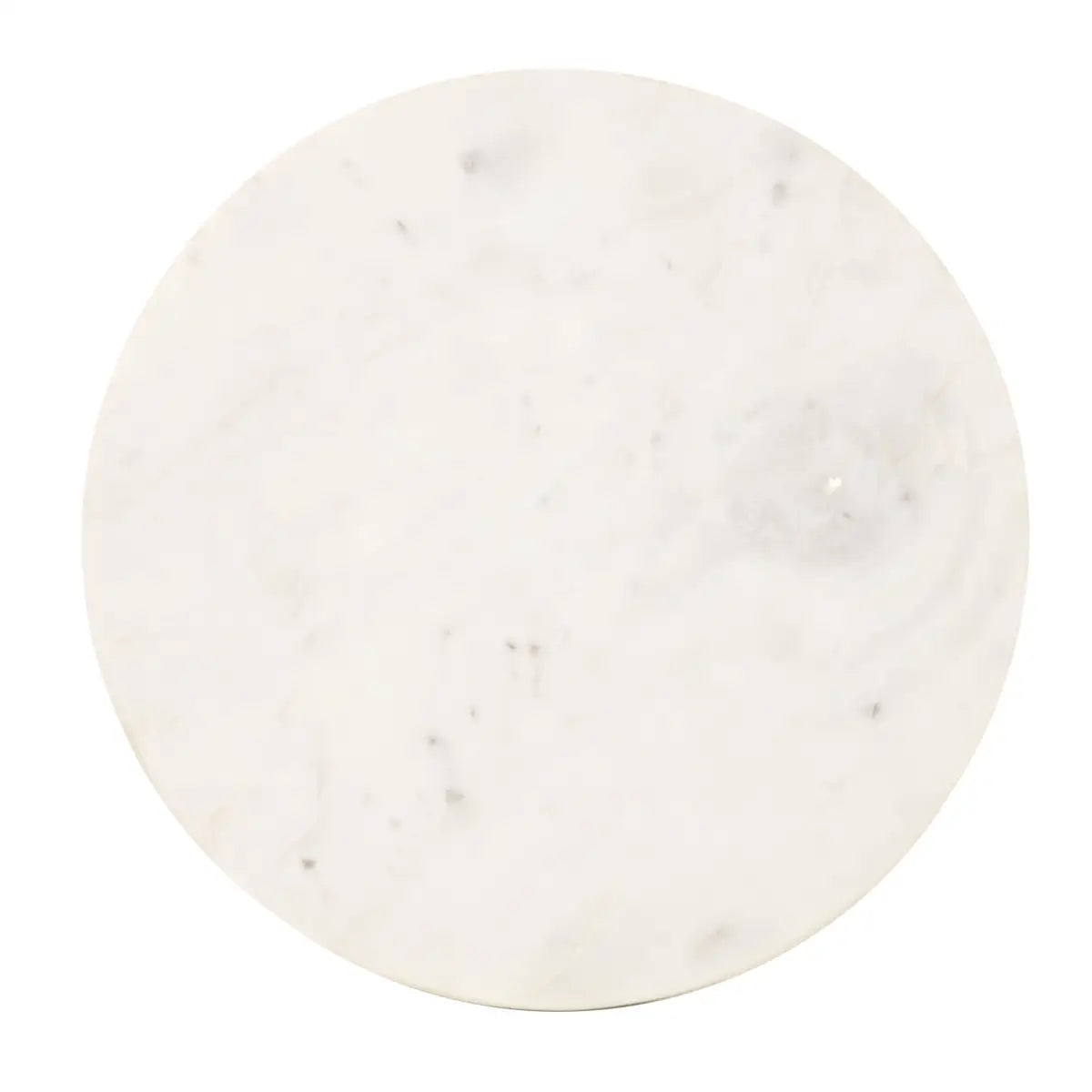 Baronet Round Marble Tulip Table or Plant Stand - kateandlaurel
