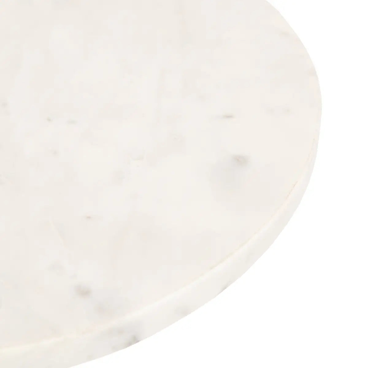 Baronet Round Marble Tulip Table or Plant Stand - kateandlaurel