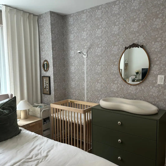 Bates Wallpaper - Flowers - by Taddy Mikelaites - Loomwell Home Goods