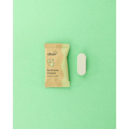 Bathroom Cleaner - Concentrate Refill Tablet - Eucalyptus Mint - NATURE BEE