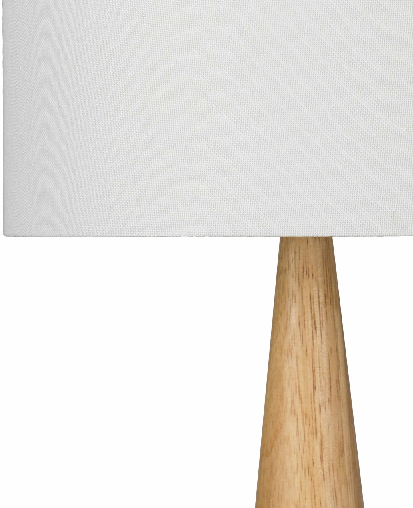 Lampe de table en céramique blanche Baugo