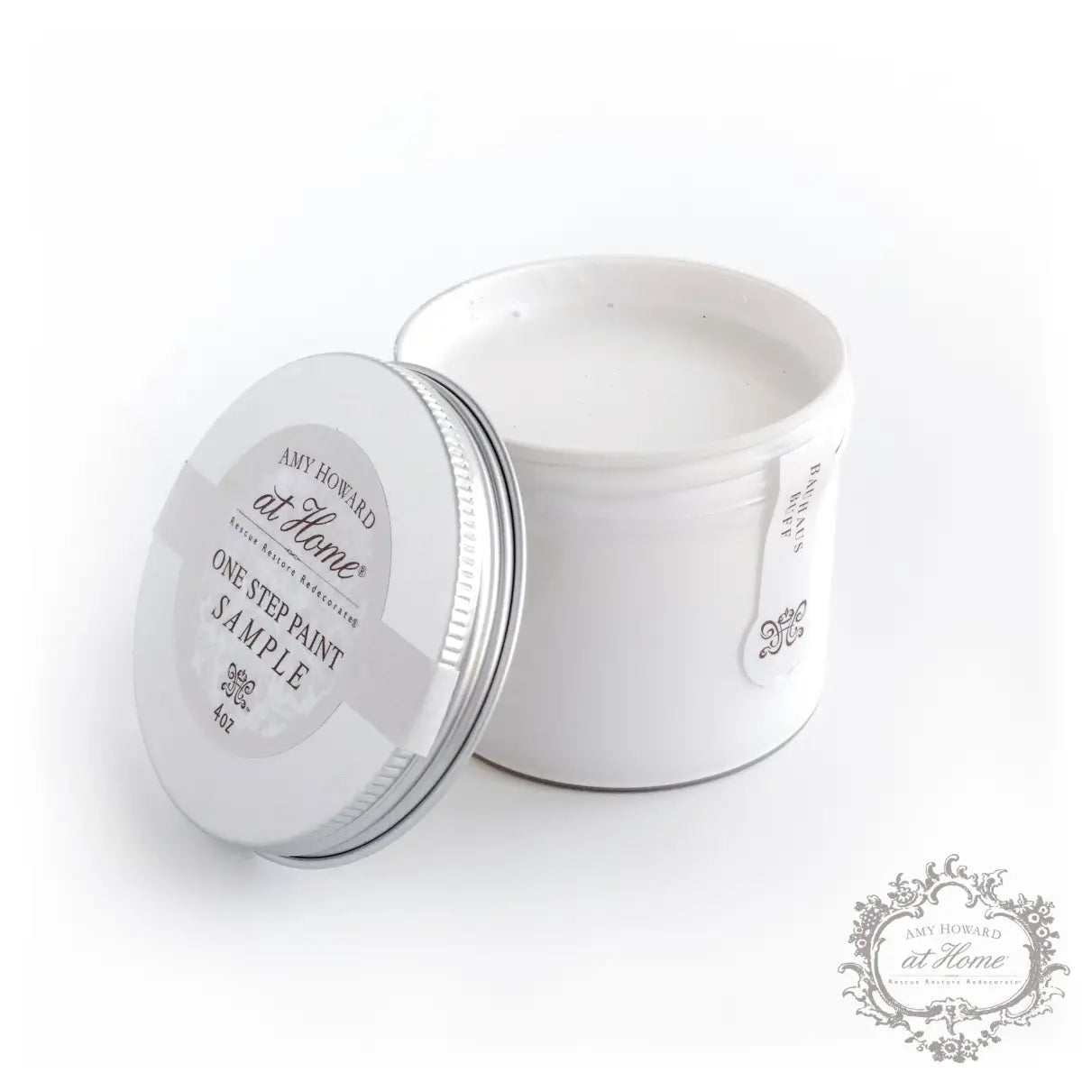 Bauhaus Buff White - One Step Paint - 4oz Sample - Amy Howard At Home