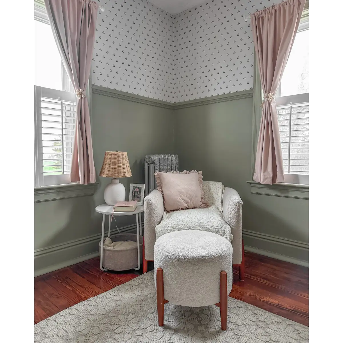 Baylor Wallpaper - Flower Dots for Baby - by Hufton Studio - Loomwell Home Goods