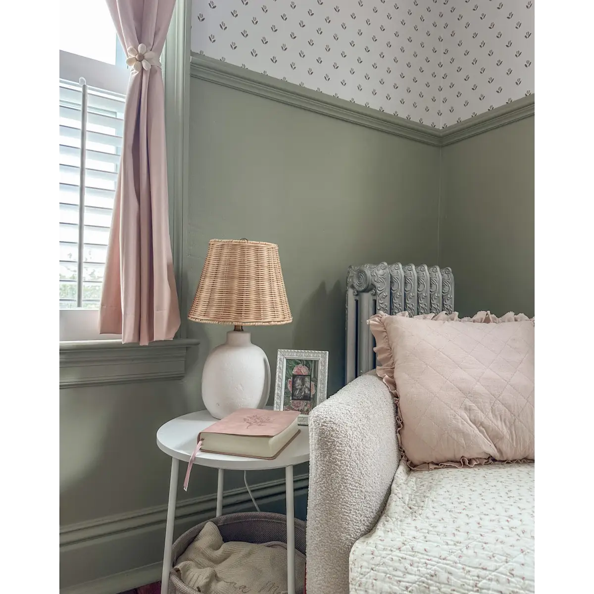 Baylor Wallpaper - Flower Dots for Baby - by Hufton Studio - Loomwell Home Goods