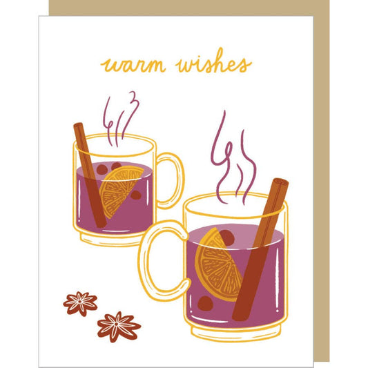 Mulled Wine Holiday Card - Smudge Ink