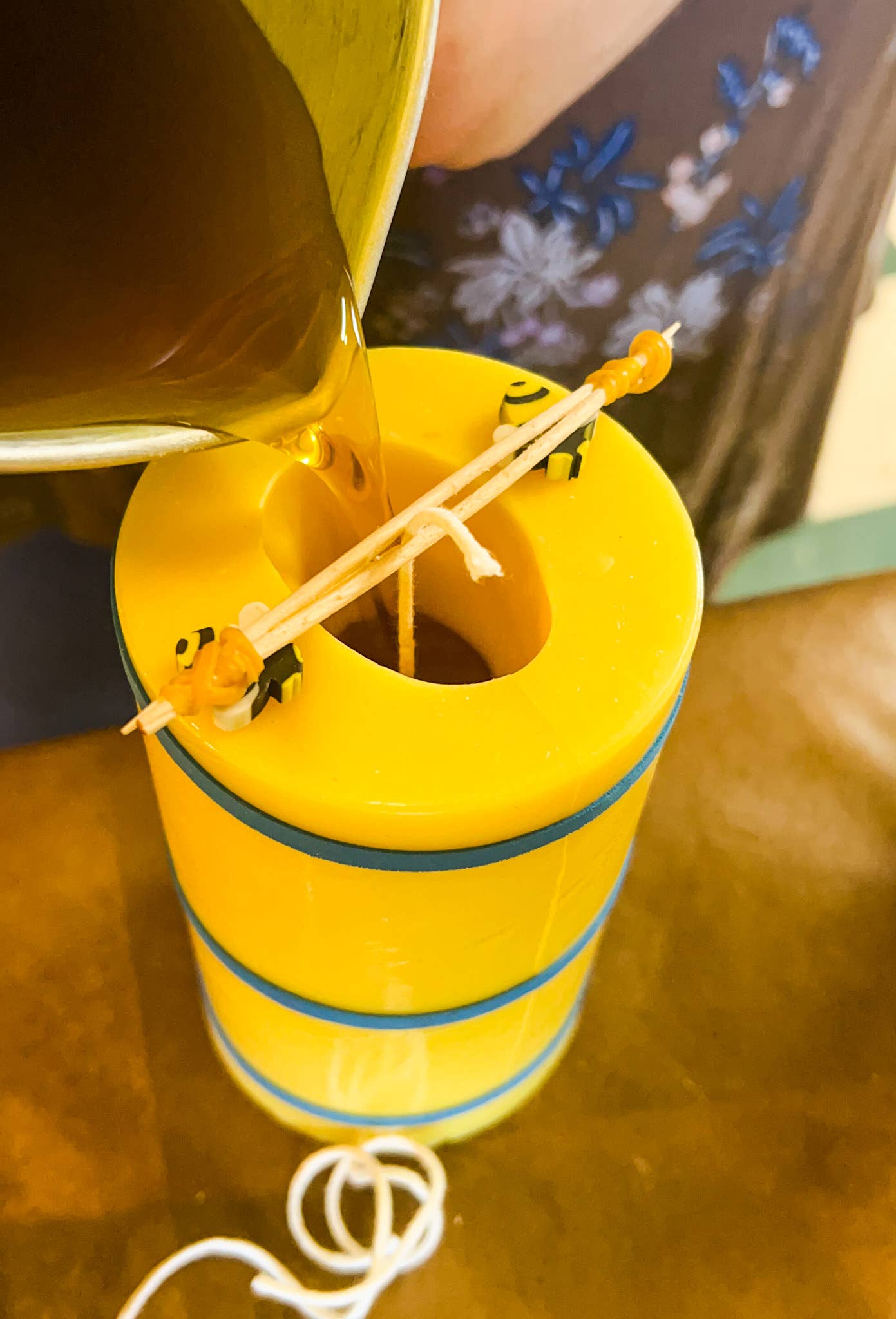 Morel Mushroom Candle - 100% Beeswax - Handmade - Messner Bee Farm