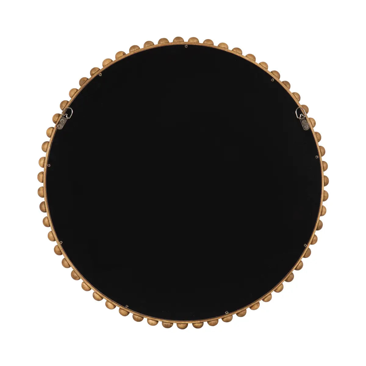 Beadbrook Beaded Round Wall Mirror - kateandlaurel