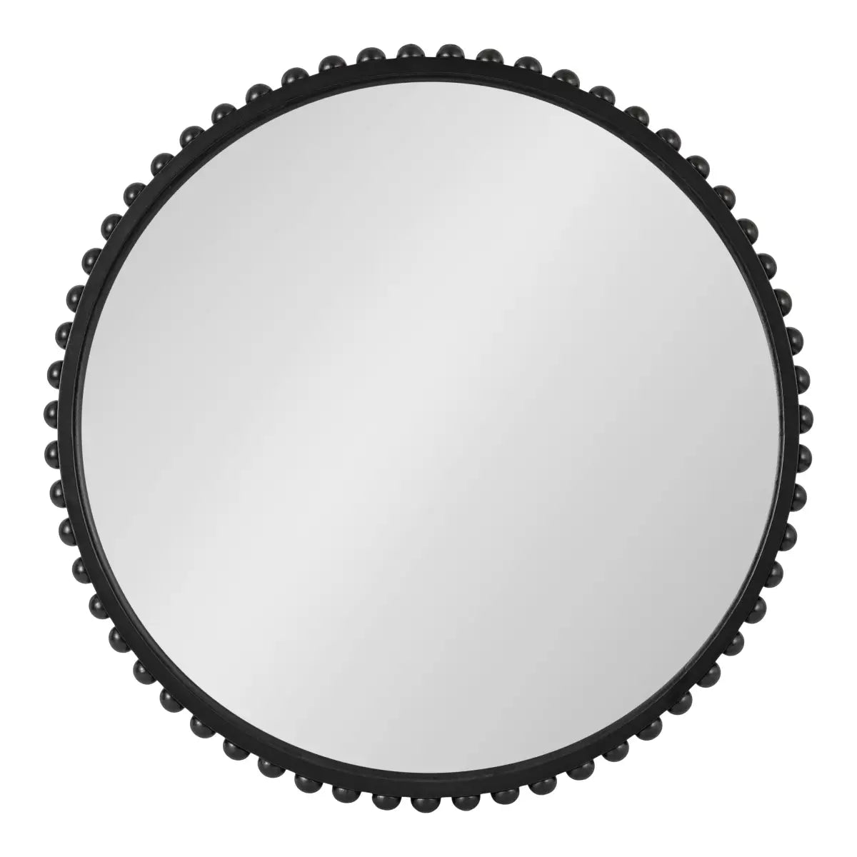 Beadbrook Beaded Round Wall Mirror - kateandlaurel