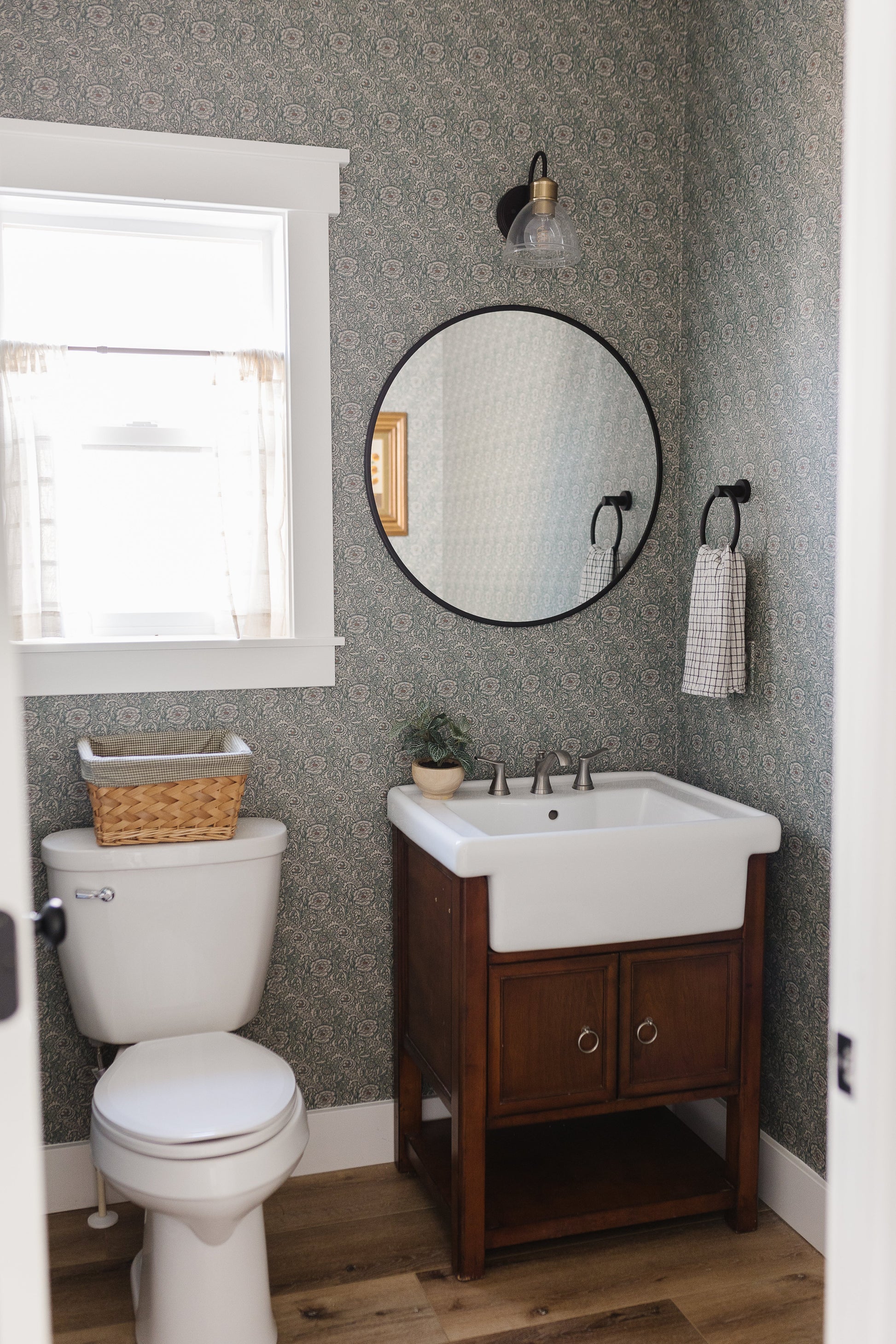 Annika Floral Wallpaper by Bear Bell - Loomwell Home Goods