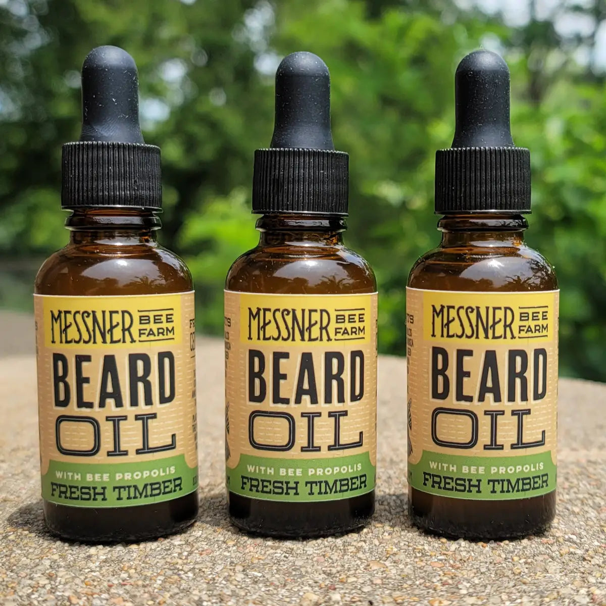 Beard Oil - Fresh Timber - Cedarwood and Bergamot - Messner Bee Farm