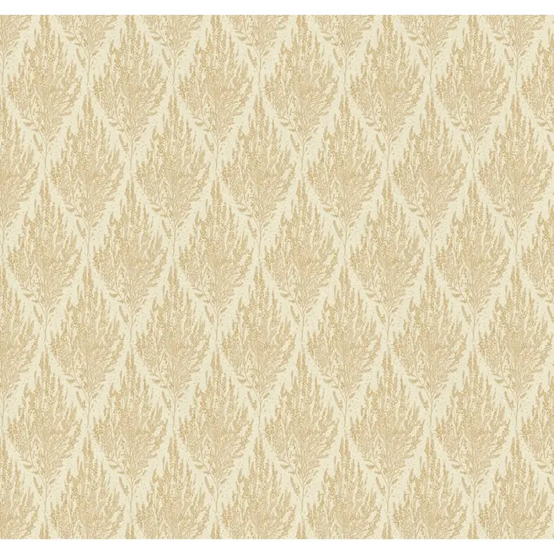 Beatrix Wallpaper - Abstract Diamonds - by Marie Erstad Studio - Sample 1 foot by 1 foot / Golden - Loomwell Home Goods