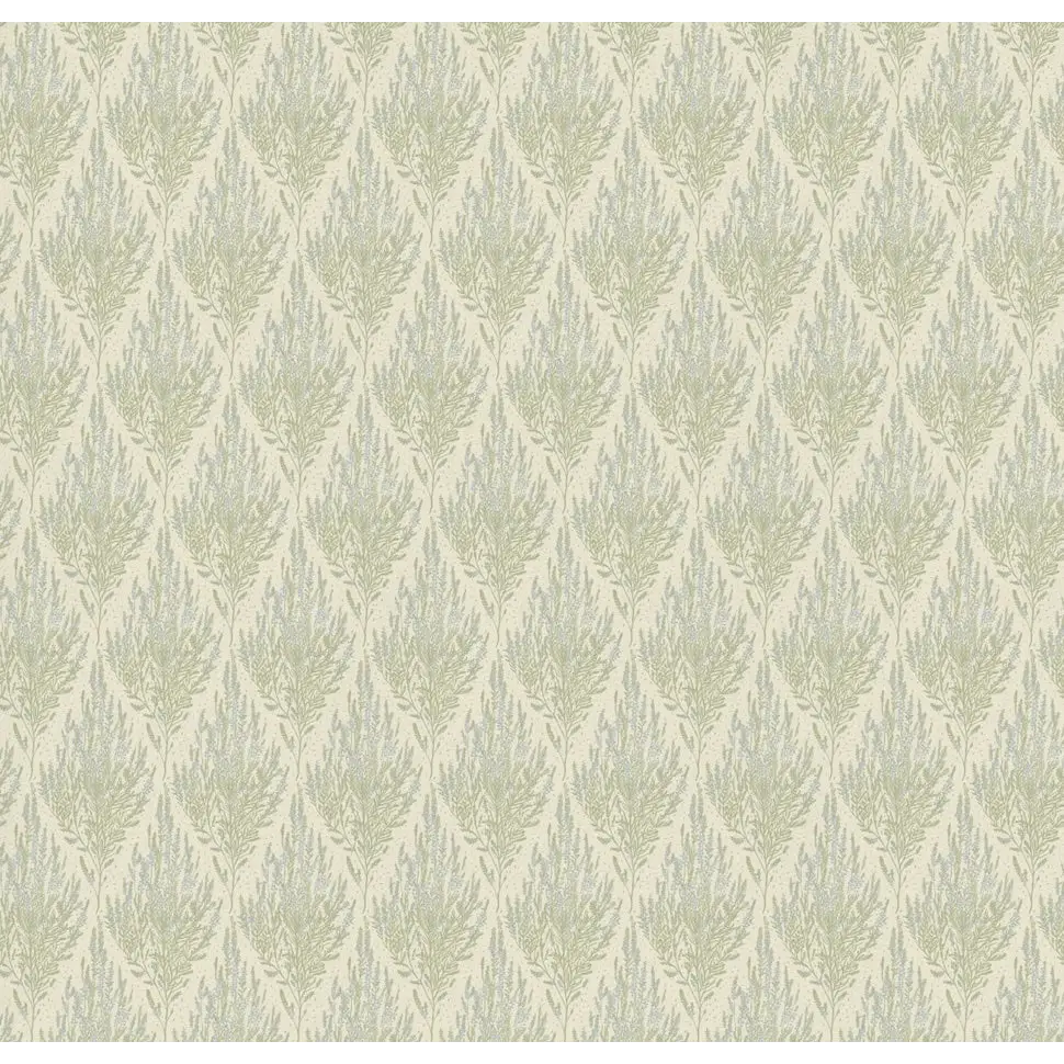 Beatrix Wallpaper - Abstract Diamonds - by Marie Erstad Studio - Sample 1 foot by 1 foot / Light Green - Loomwell Home