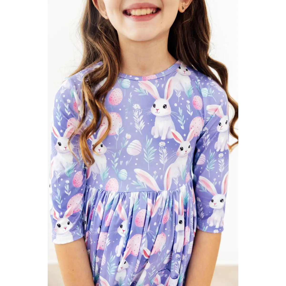 Pocket Twirl Dress - Beautiful Bunnies - Spring and Easter - 6-12M - Mila & Rose ®