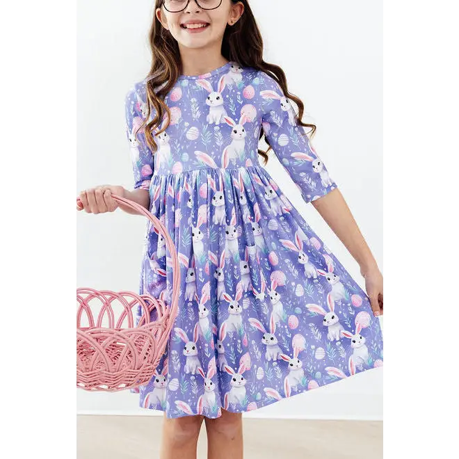 Pocket Twirl Dress - Beautiful Bunnies - Spring and Easter - Mila & Rose ®