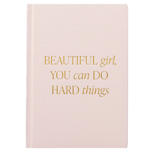 Beautiful Girl Fabric Journal - Sweet Water Decor
