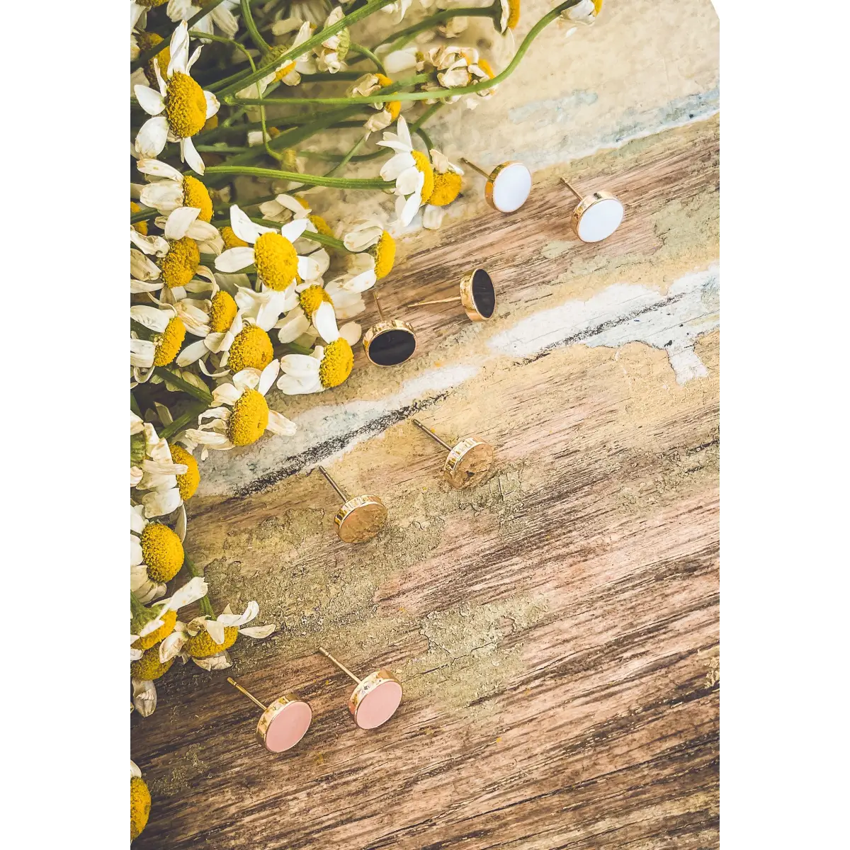 Neutral Stud Earring Set - Rooted Home Goods