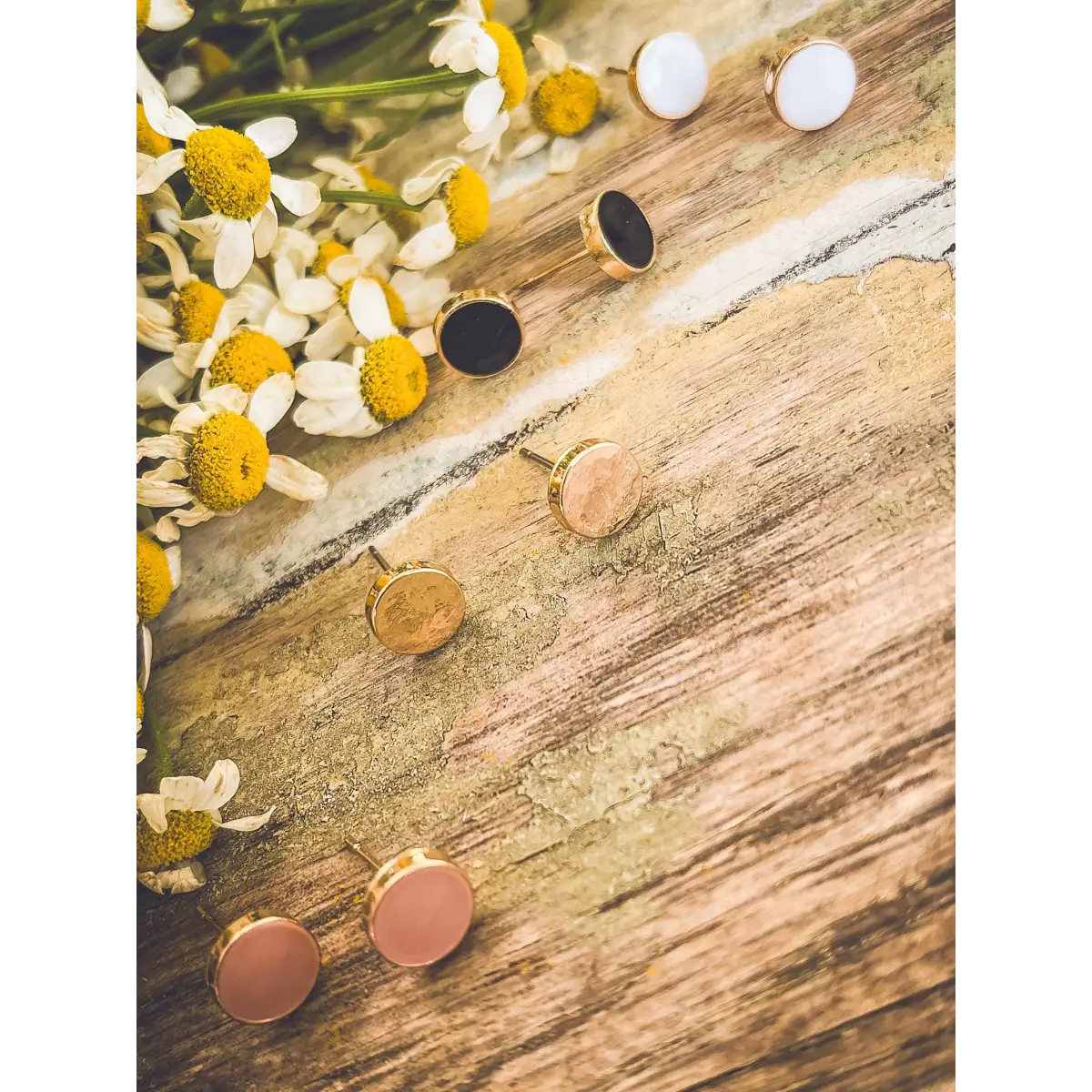 Neutral Stud Earring Set - Rooted Home Goods