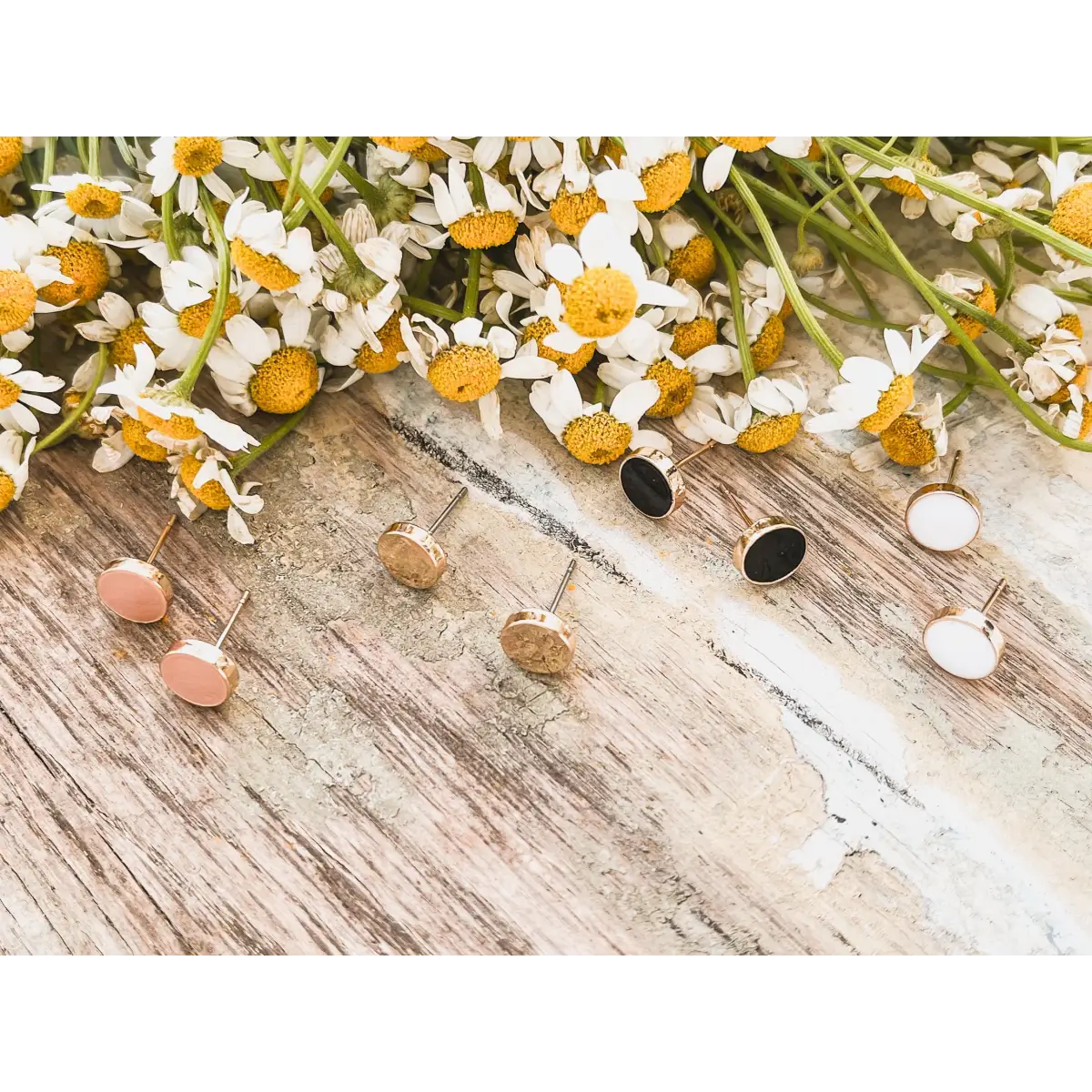 Neutral Stud Earring Set - Rooted Home Goods