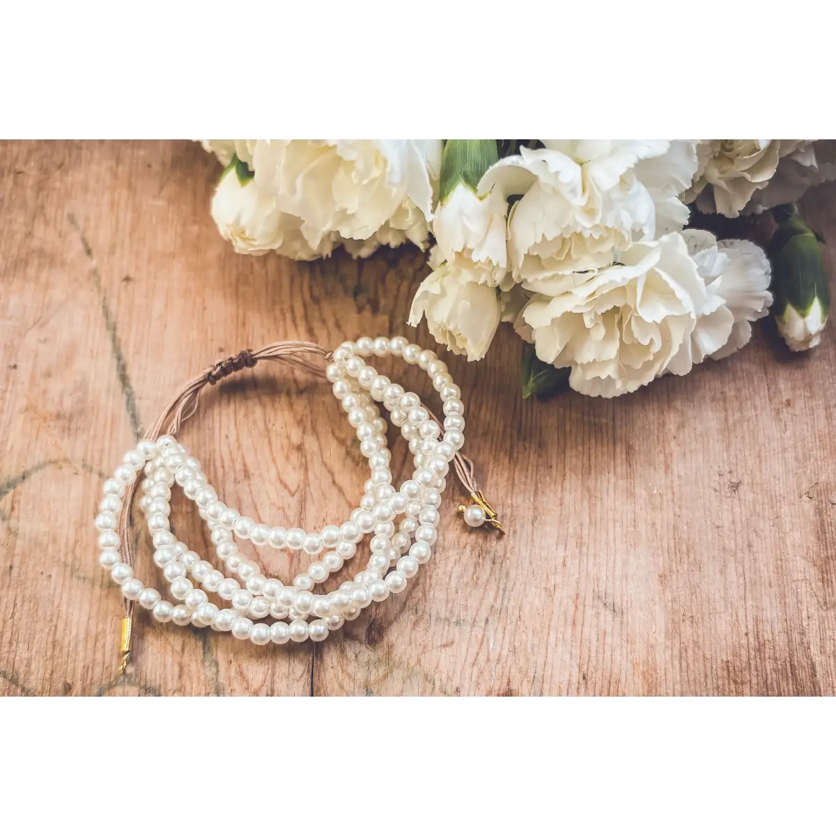 Pearl Multi Strand Bracelet - Rooted Home Goods