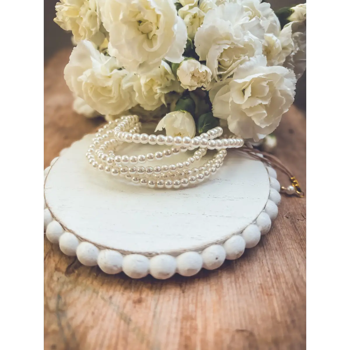 Pearl Multi Strand Bracelet - Rooted Home Goods