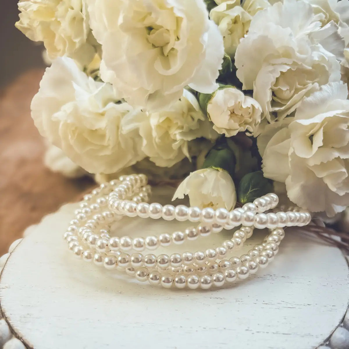 Pearl Multi Strand Bracelet - Rooted Home Goods
