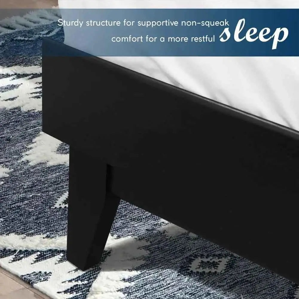 Bed Frame & Nightstand Set - Acacia Aurora - Stylish Bedroom - Megsu