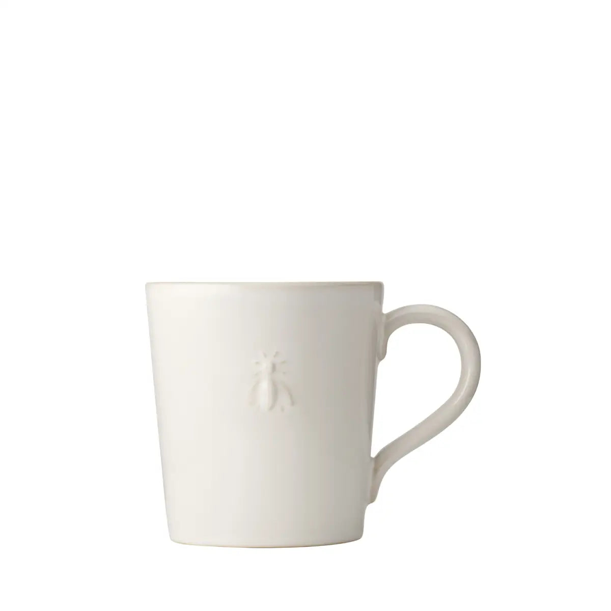 Bee Ceramic Coffee Mug - Ecru - Set of 2 - Ecru - La Rochere