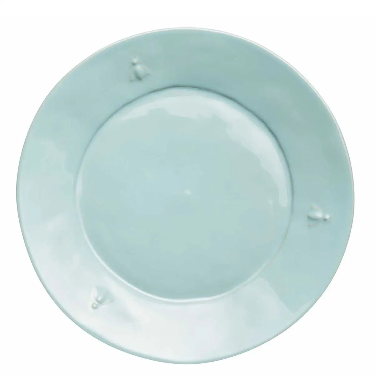 Bee Ceramic Dinner Plate Set- 4 - Blue - La Rochere NA