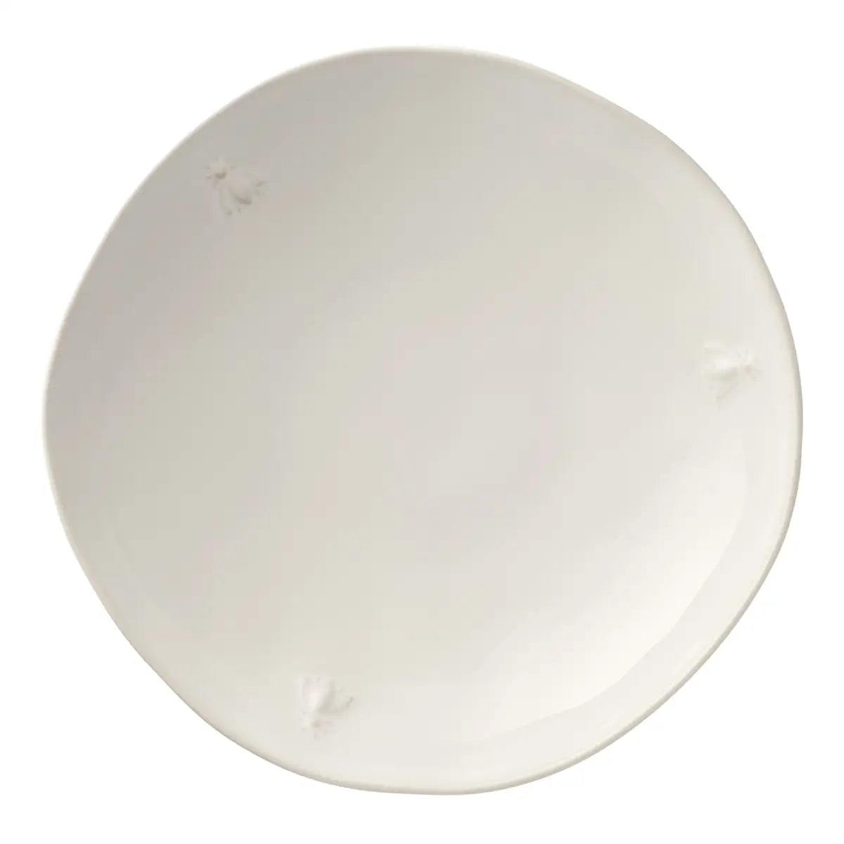 Bee Ceramic Pasta Plate - Set of 4 - Ecru - La Rochere