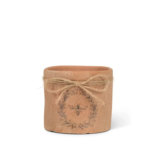 Bee in Crest Planter - extra small - Abbott