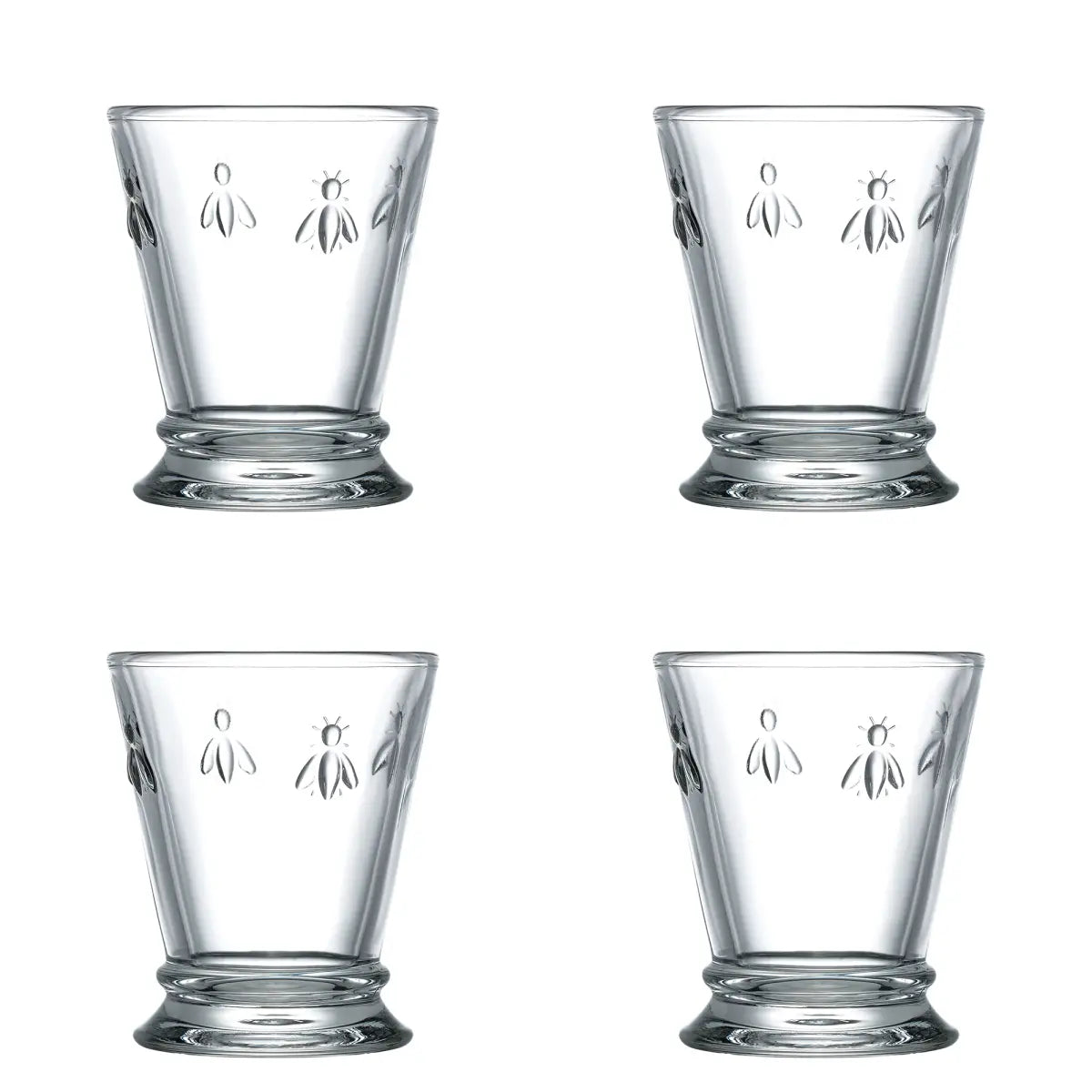 Bee Glass Tumblers - Set of 4 - La Rochere