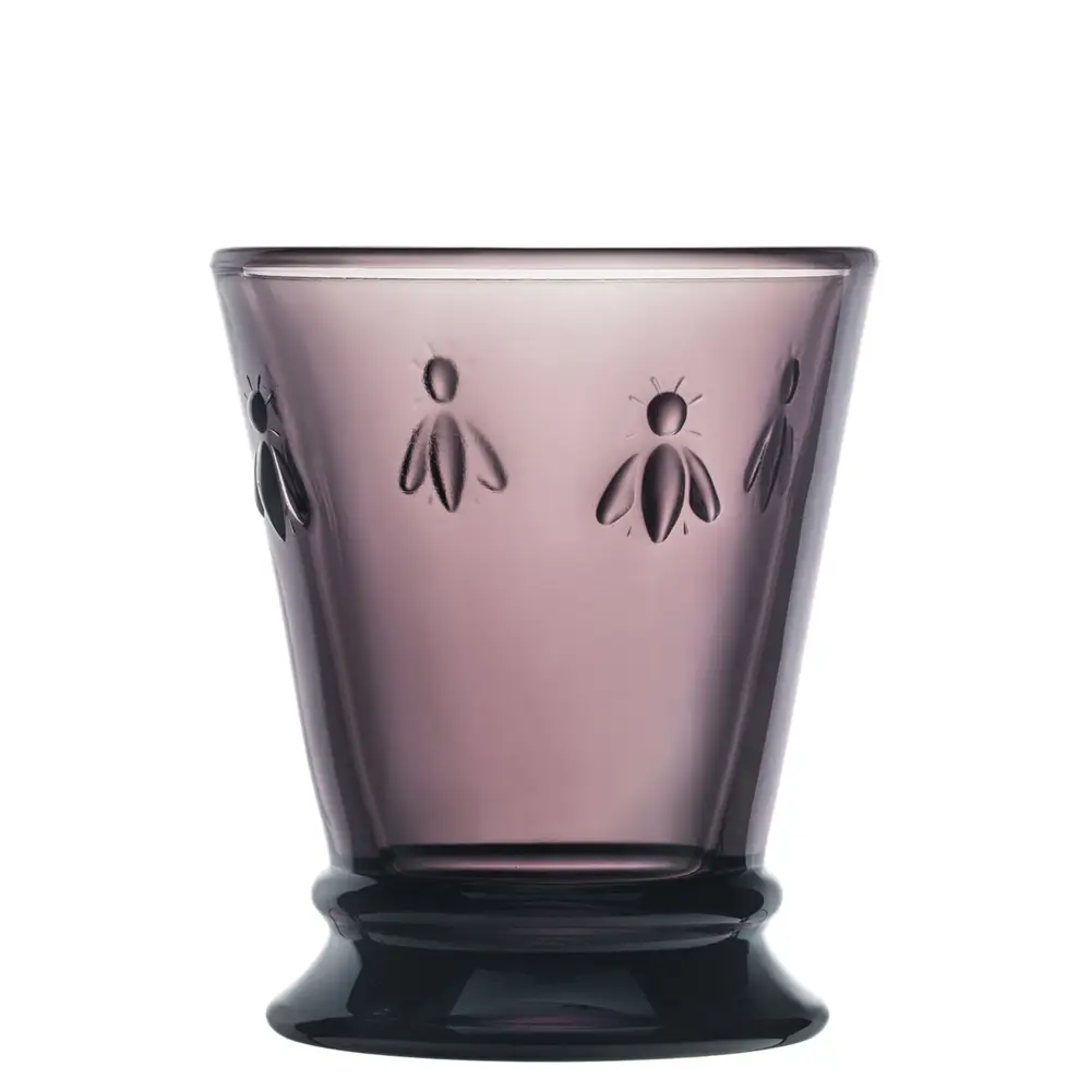 Bee Tumbler Eggplant Set-6 - La Rochere NA